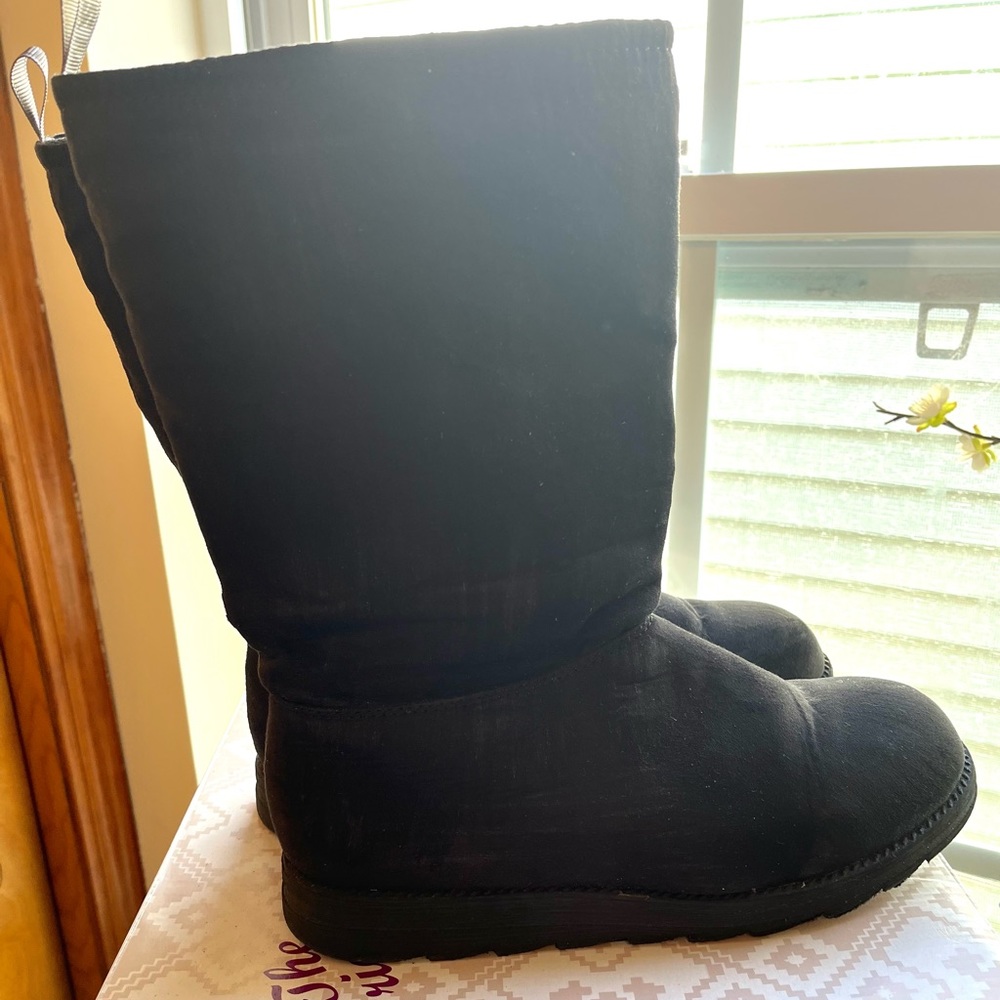 Muk Luk Boots Black Size 7